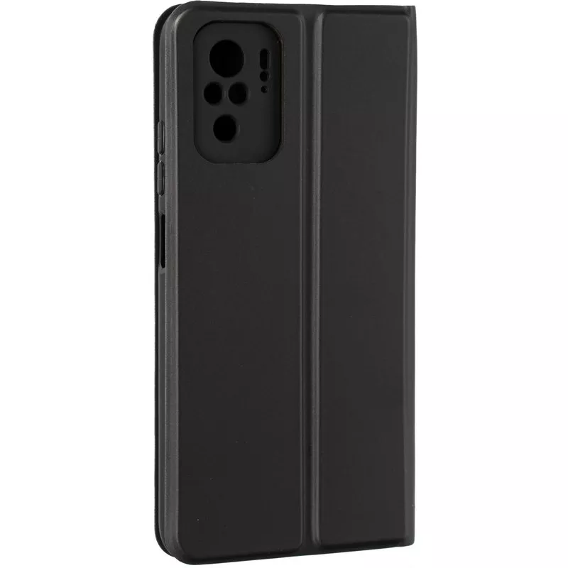 Book Cover Gelius Shell Case for Xiaomi Redmi Note 10 4G Black
