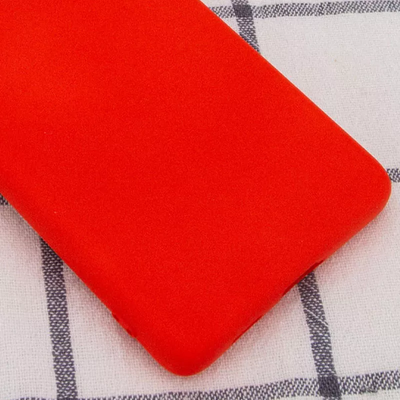 Чехол Silicone Cover Full without Logo (A) для Huawei Y6p, Красный / Red