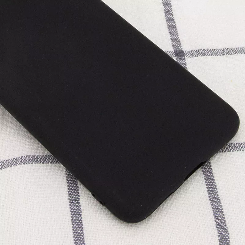 Чехол Silicone Cover Full without Logo (A) для Huawei Y6p, Черный / Black