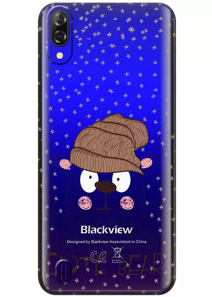 Чехол для Blackview A60 - Медведь