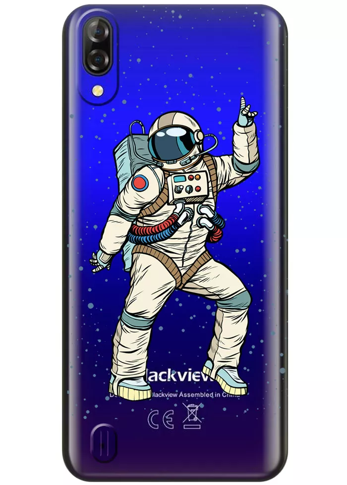 Чехол для Blackview A60 - Веселый космонавт