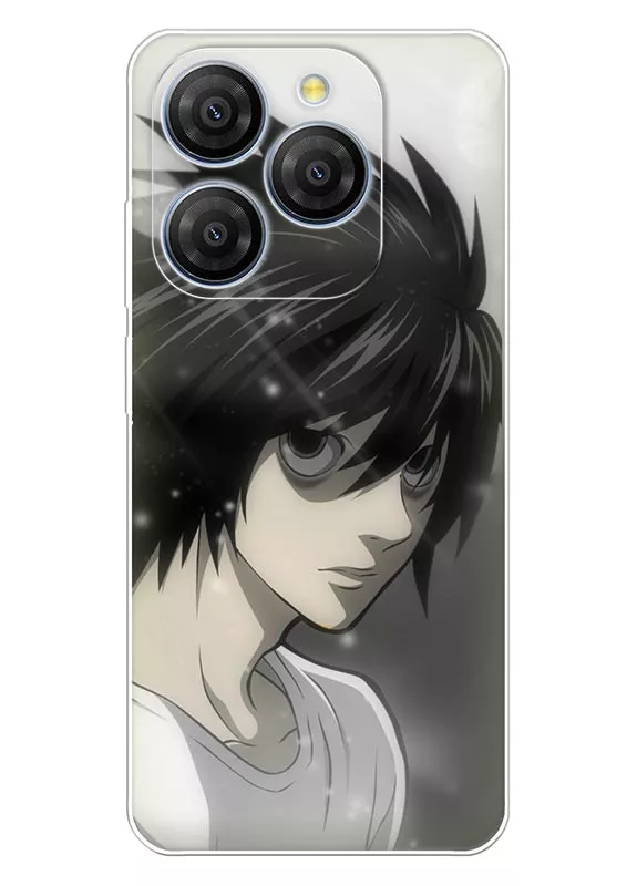 Blackview Shark 9 аниме чехол из силикона - Эл из Тетради смерти