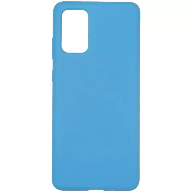 Original 99% Soft Matte Case for Samsung G985 (S20 Plus) Blue