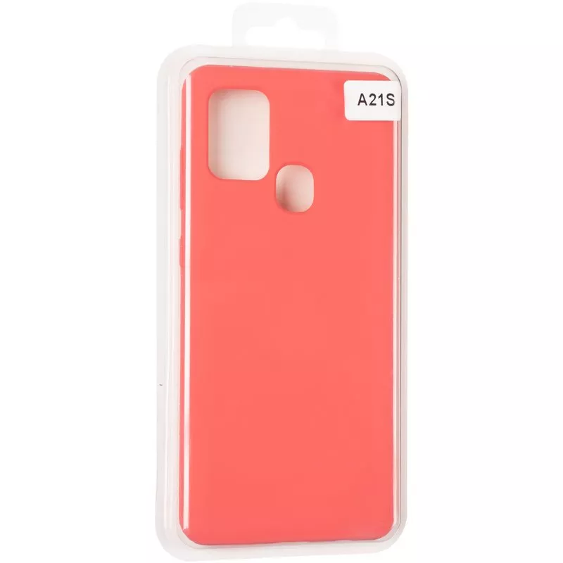 Чехол Original 99% Soft Matte Case для Samsung A217 (A21s) Rose Red