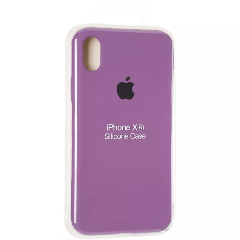 Original Full Soft Case for iPhone XR Purple