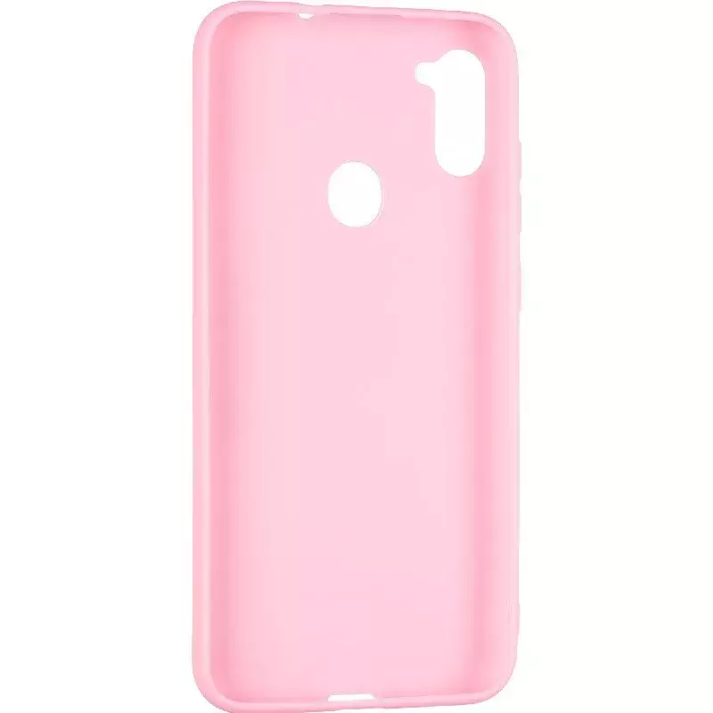 Чехол Original Silicon Case для Samsung A115 (A11)/M115 (M11) Pink