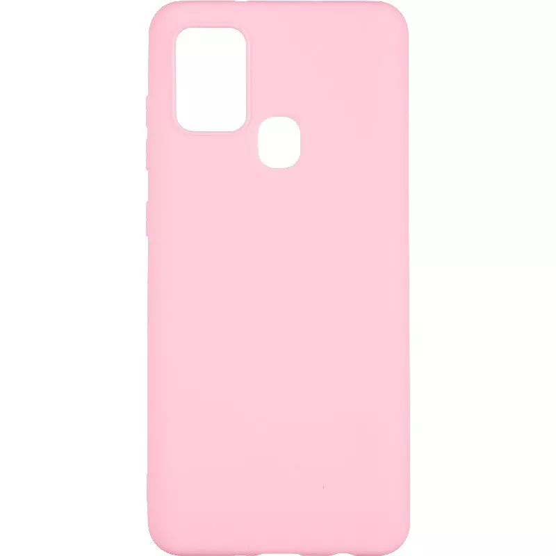 Чехол Original Silicon Case для Samsung A217 (A21s) Pink