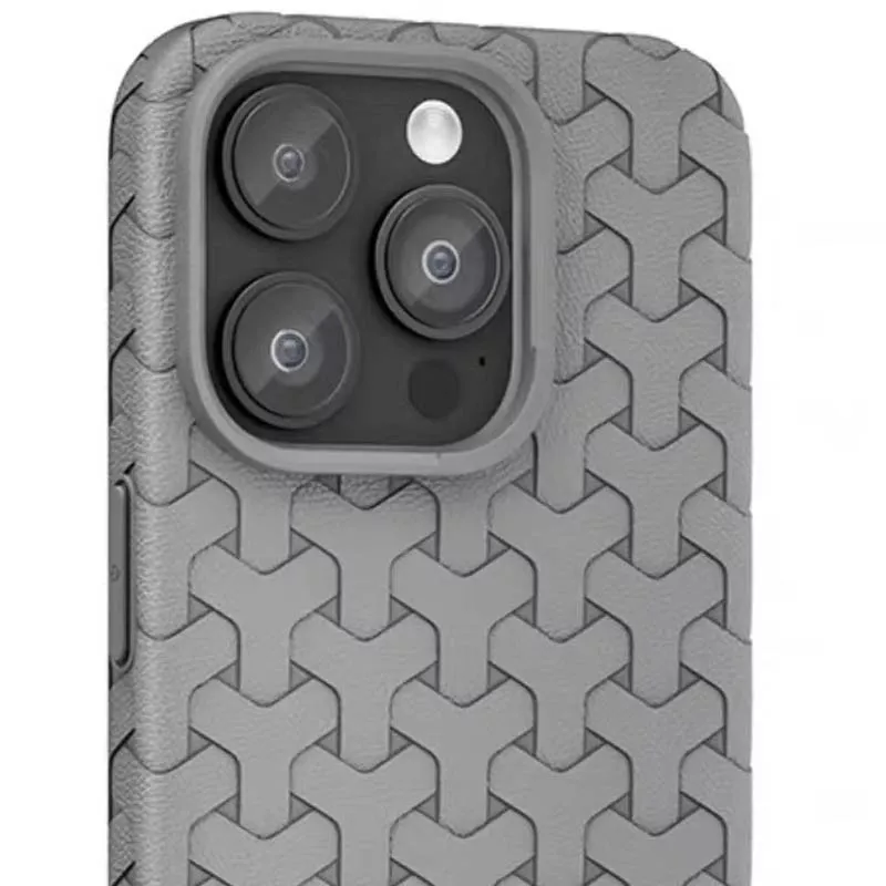 Чехол TPU Weaving для Apple iPhone 13 Pro (6.1"), Grey