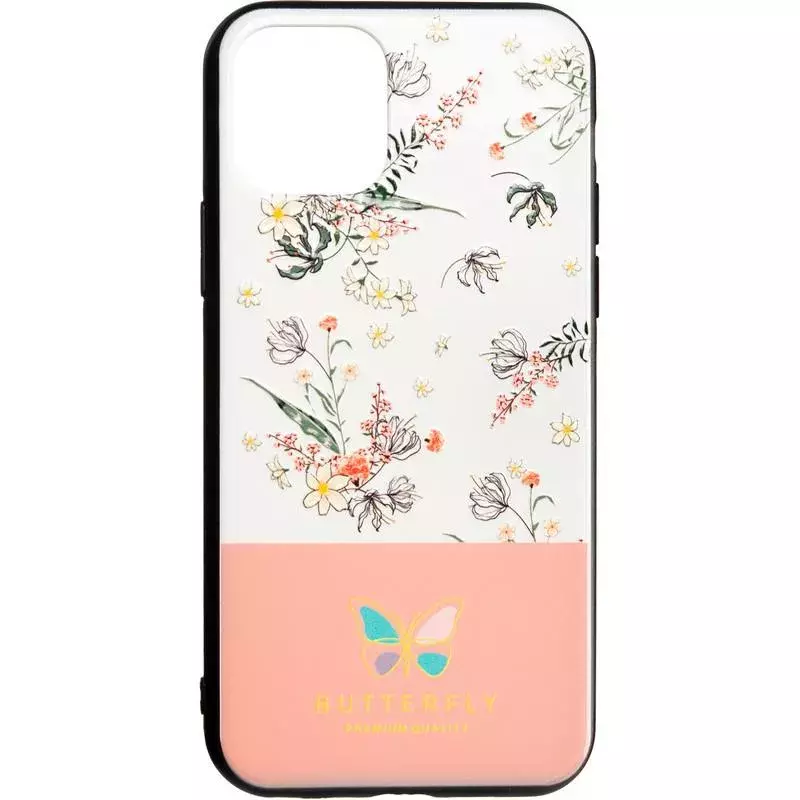 Butterfly Case for iPhone XS Pink