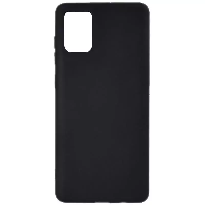 Original Silicon Case Samsung A715 (A71) Black
