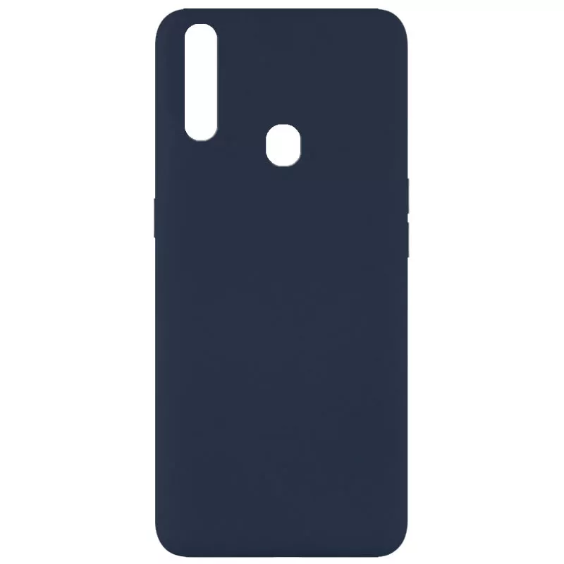 Чехол Silicone Cover Full without Logo (A) для Oppo A31, Синий / Midnight blue