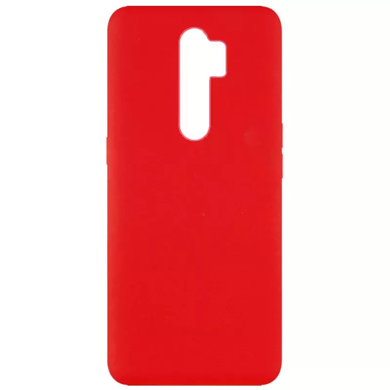 Чехол Silicone Cover Full without Logo (A) для Oppo A5 (2020) / Oppo A9 (2020), Красный / Red