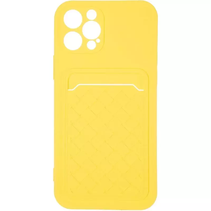 Чехол Pocket Case для iPhone 12 Pro Yellow