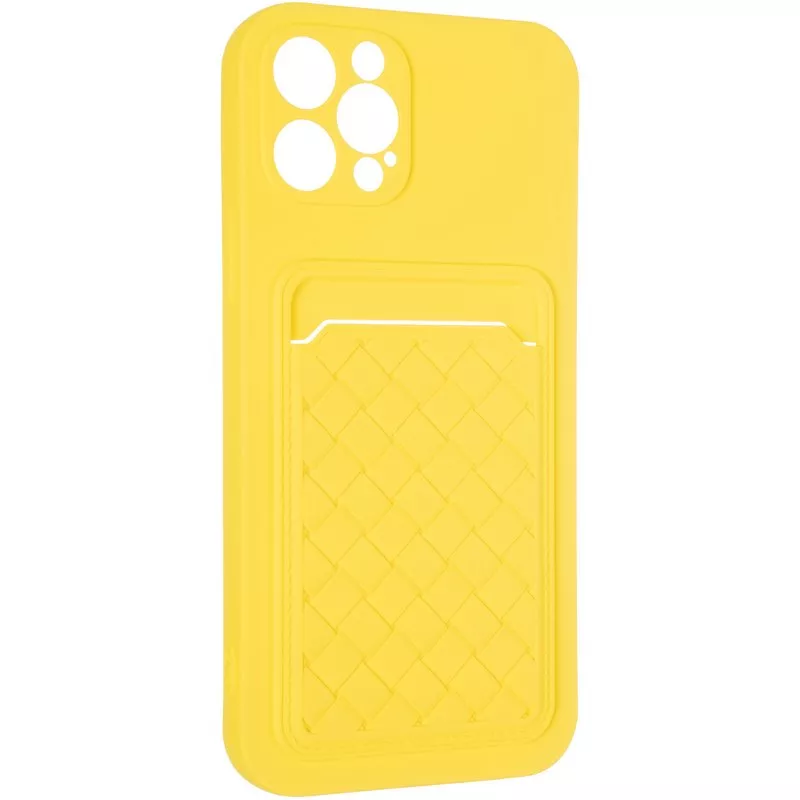 Чехол Pocket Case для iPhone 12 Pro Yellow
