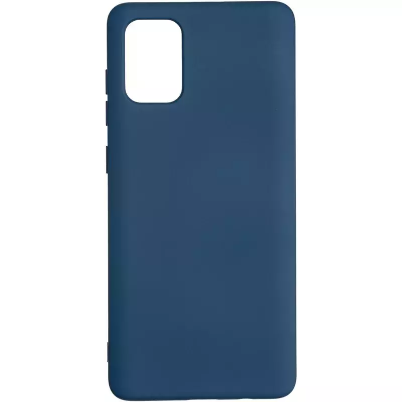 Full Soft Case for Samsung A715 (A71) Dark Blue