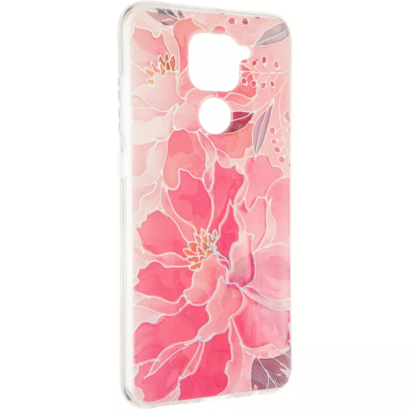 Чехол Gelius Print Case для Xiaomi Redmi Note 9 Rose Flower