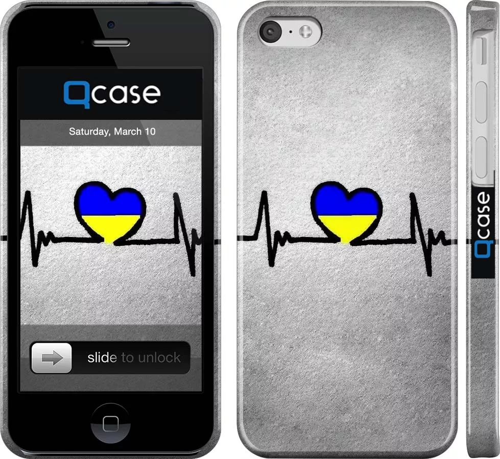Купить красивый чехол для iPhone 5c c Украиной - Украина жива!!!