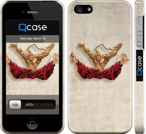 Купить украинский чехол для iPhone 5C c танцующим козаком гопак - Kozak