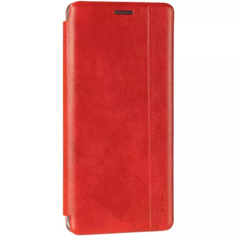 Book Cover Leather Gelius for Samsung A207 (A20s) Red