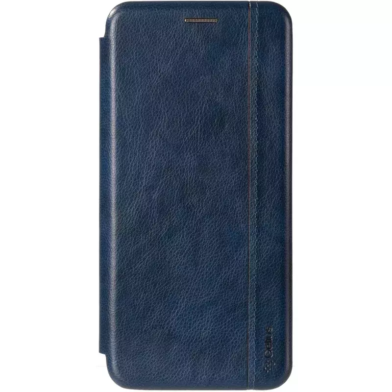 Book Cover Leather Gelius for Xiaomi Redmi Note 9 Blue