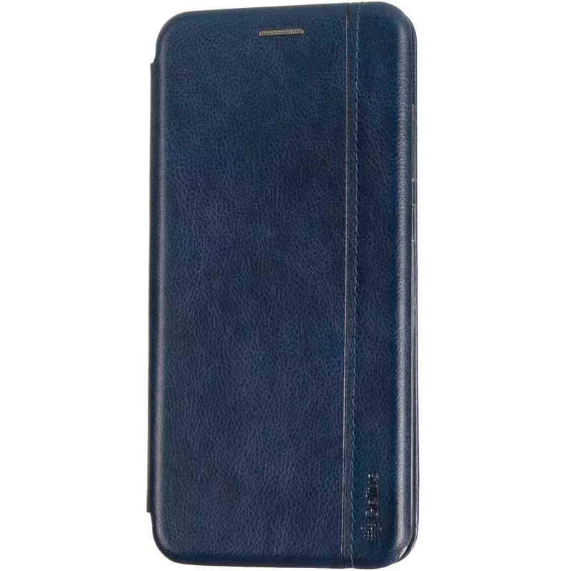 Book Cover Leather Gelius for Xiaomi Redmi Note 9 Blue