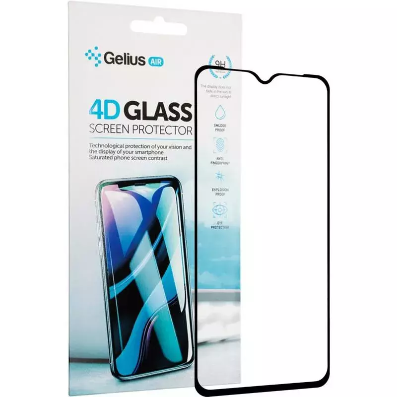Защитное стекло Gelius Pro 4D for Huawei Y8P Black