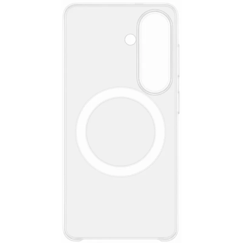 Чехол PC Clear Magnet Case (AAA) with MagSafe для Samsung Galaxy S26, Clear / White