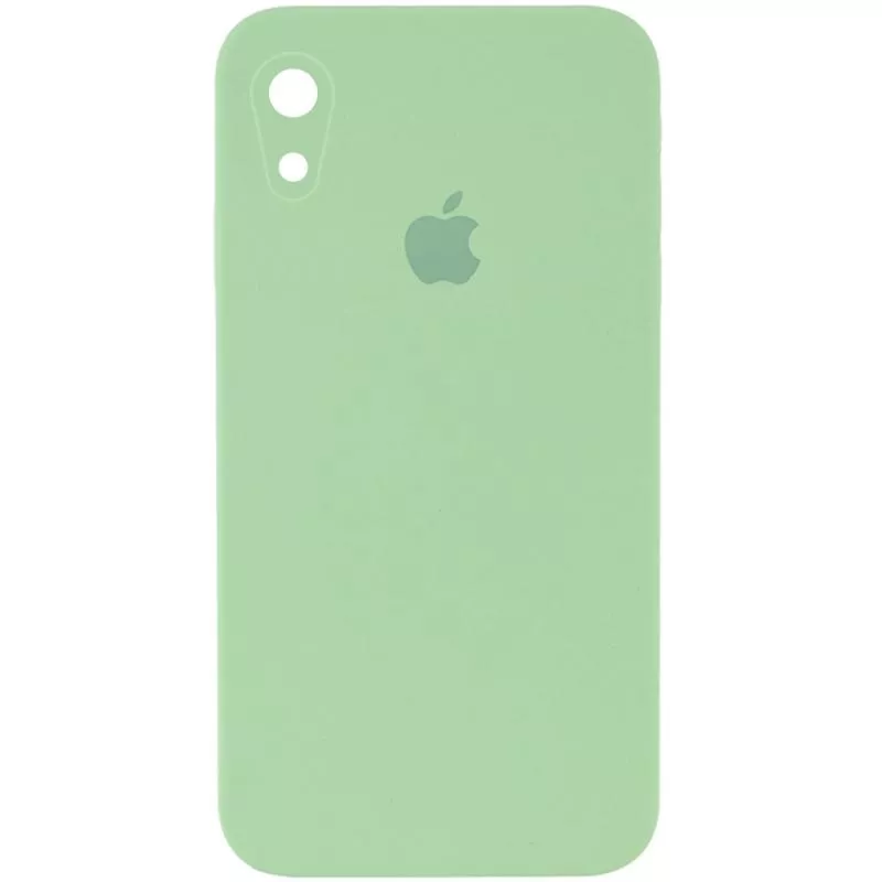 Чехол Silicone Case Square Full Camera Protective (AA) для Apple iPhone XR (6.1")