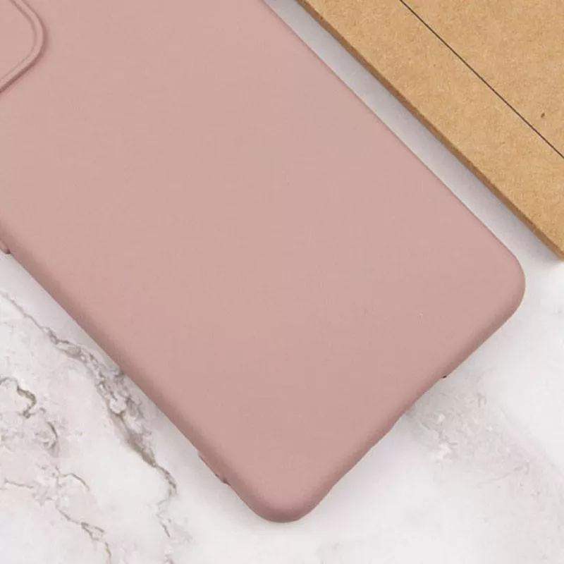 Чехол Silicone Cover Lakshmi (AAA) для Xiaomi Poco X5 Pro 5G , Розовый / Pink Sand