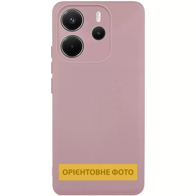 Чехол Silicone Cover Lakshmi Full Camera (AAA) для Xiaomi Redmi Note 12 Pro+ 5G, Розовый / Pink Sand