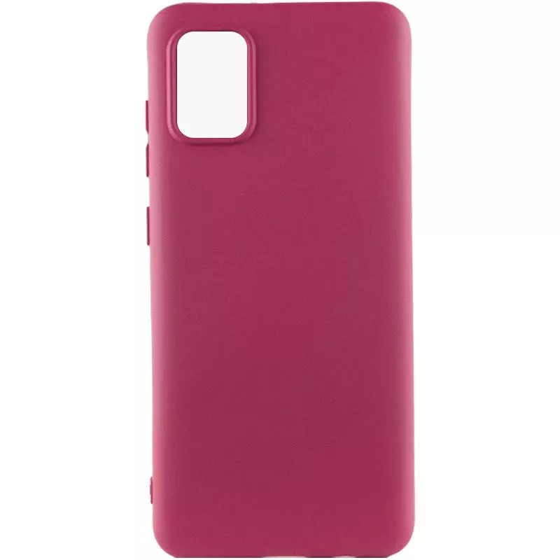 Чехол Silicone Cover Ummi Lakshmi (AA) для Samsung Galaxy A31, Бордовый / Marsala