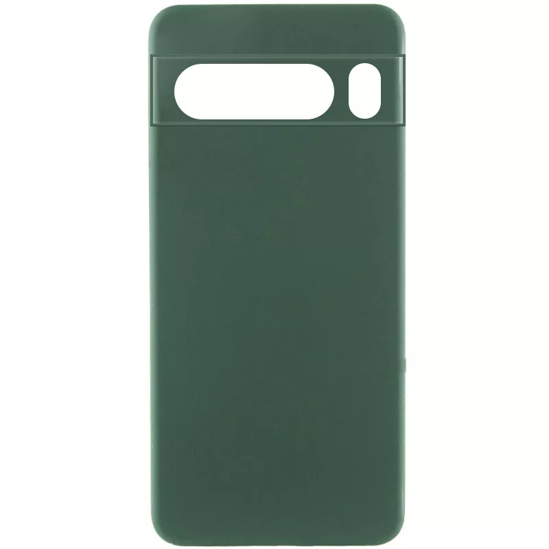 Чехол Silicone Cover Ummi Lakshmi Full Camera (AA) для Google Pixel 9 Pro XL, Зеленый / Dark green