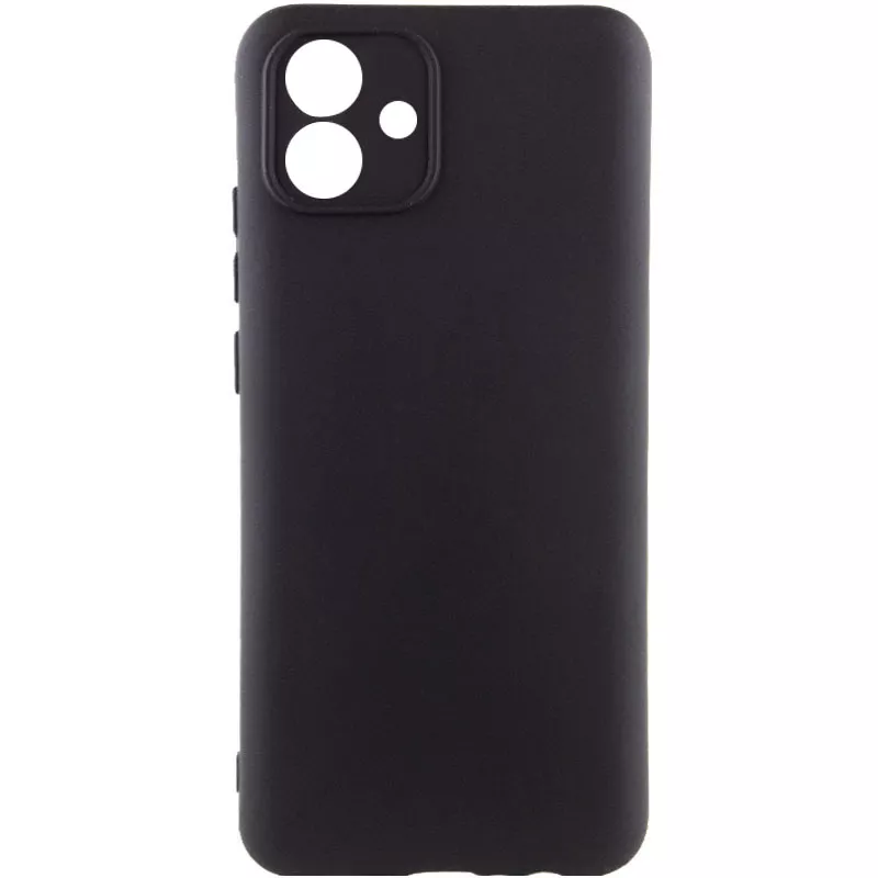 Чехол Silicone Cover Ummi Lakshmi Full Camera (AA) для Samsung Galaxy A04e, Черный / Black