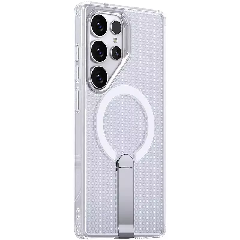 Чехол TPU Breeze with MagSafe stand для Samsung Galaxy S24 Ultra, Transparent