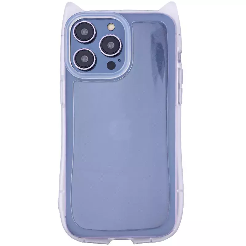 Чехол TPU Cat для Apple iPhone 12 Pro (6.1") || Apple iPhone 12, Transparent