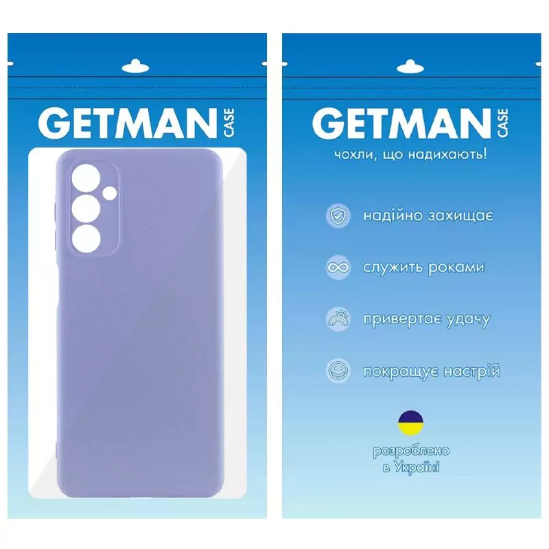 Чехол TPU GETMAN Liquid Silk Full Camera для Samsung Galaxy A15 || Samsung Galaxy M15