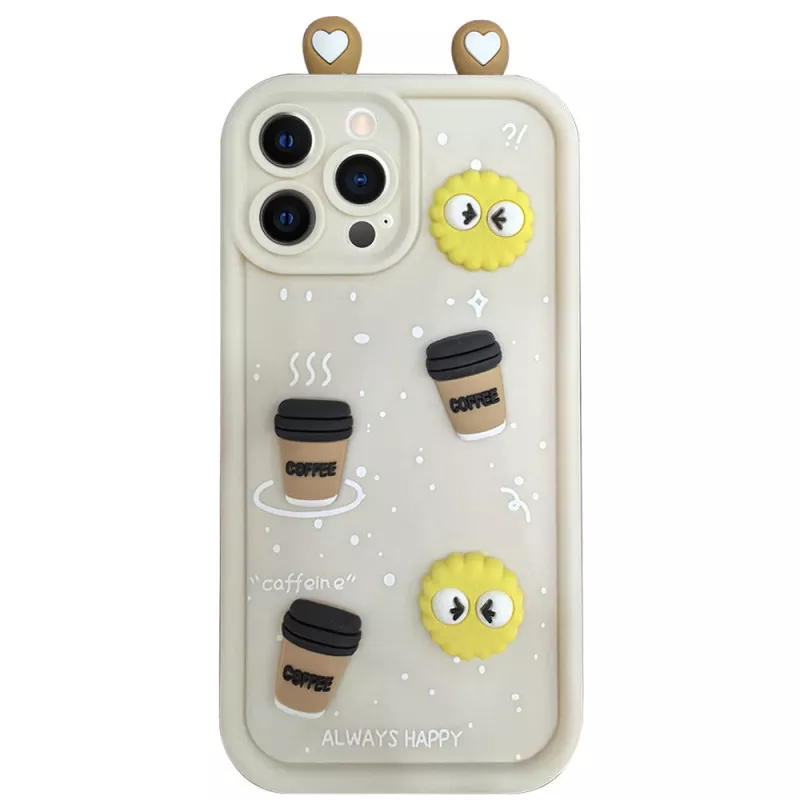 Чехол TPU Toys Case with Ears для Apple iPhone 15 Pro Max (6.7"), Sand