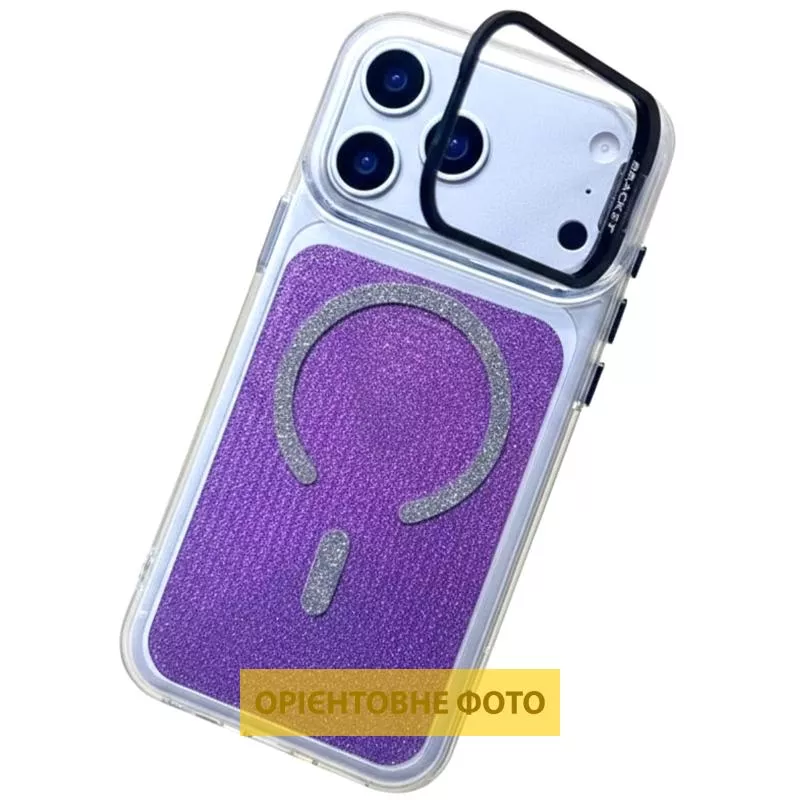 Чехол TPU+PC Jewel Sparkle with MagSafe для Apple iPhone 16 Pro (6.3"), Violet Shimmer