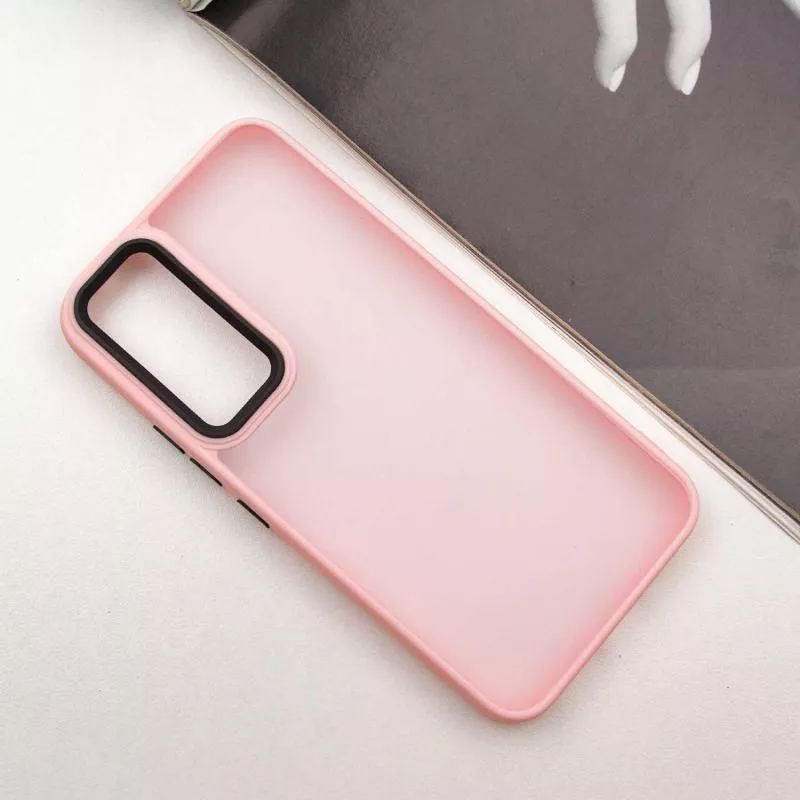 Чехол TPU+PC Lyon Frosted для Samsung Galaxy S25 FE, Pink