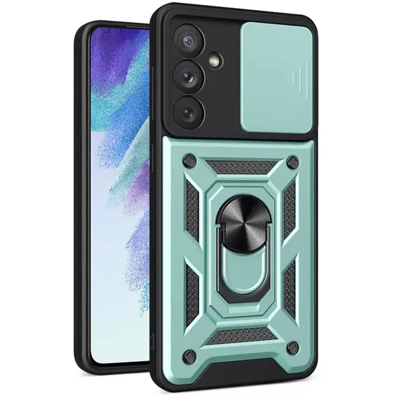 Чехол Ummi Camshield Serge Ring для Samsung Galaxy S25 FE, Зеленый / Green