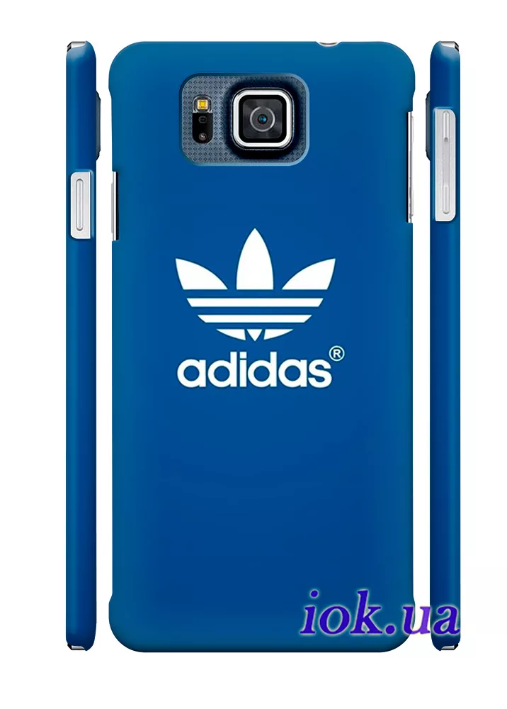 Чехол для Galaxy Alpha - Adidas стиль