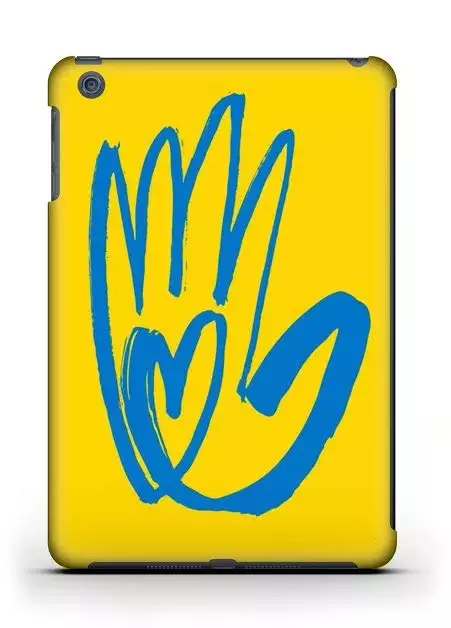Купить чехол с национальным лого Украины для iPad Air - Ukraine, Peace, Love