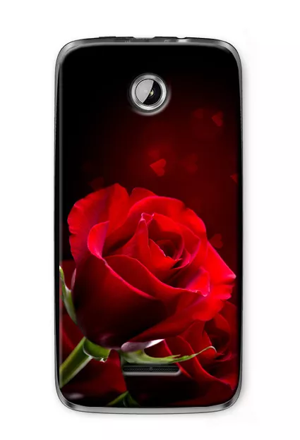Купить чехол для Lenovo A390 с романтичной розой для романтиков