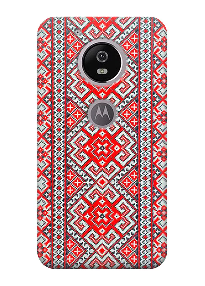 Чехол для Motorola Moto G5 - Вышиванка
