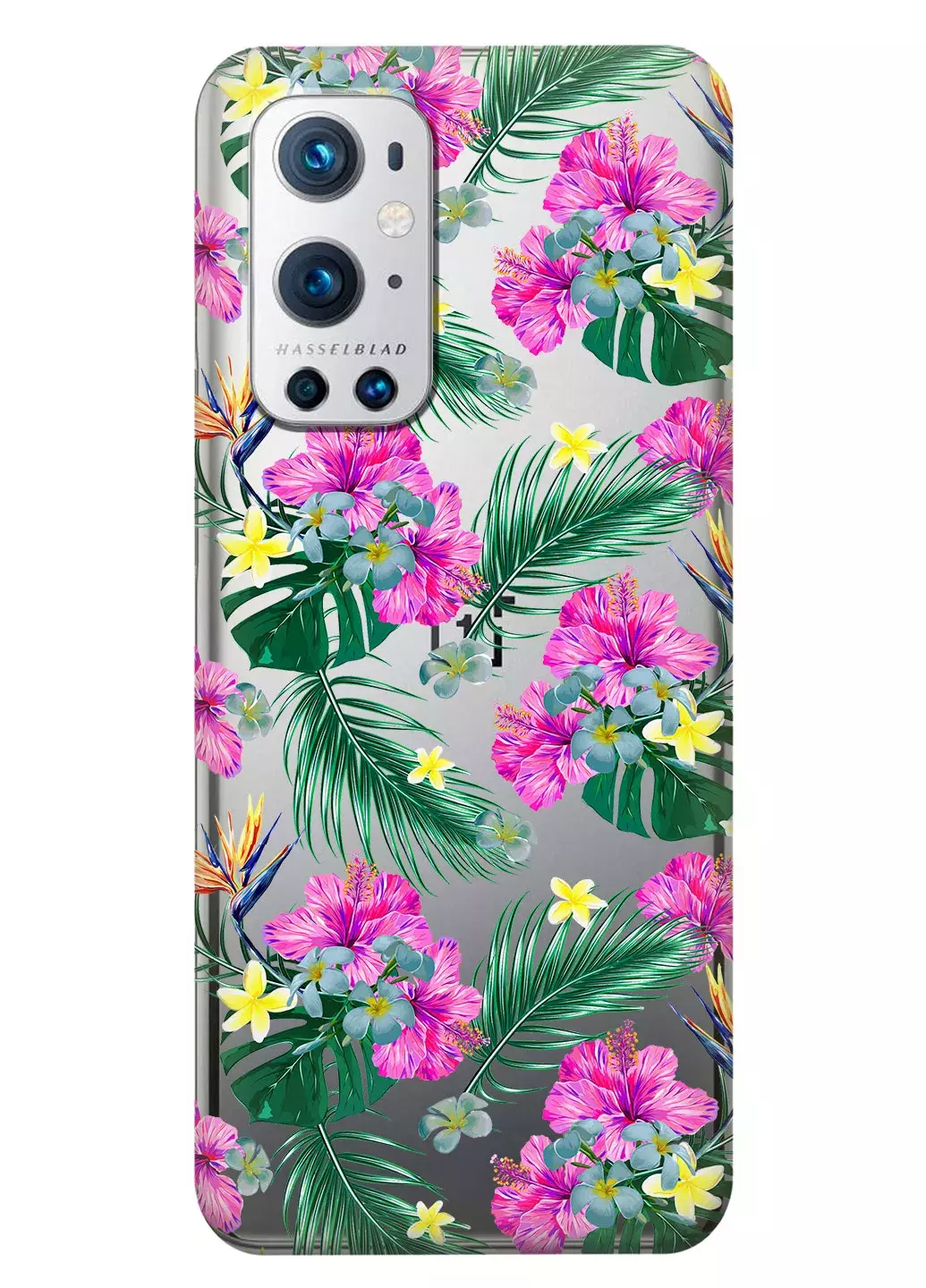 Чехол на OnePlus 9 Pro - Тропические цветы