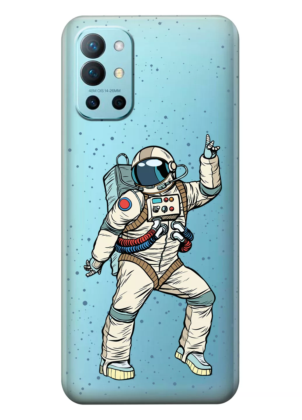 Чехол на OnePlus 9R - Веселый космонавт