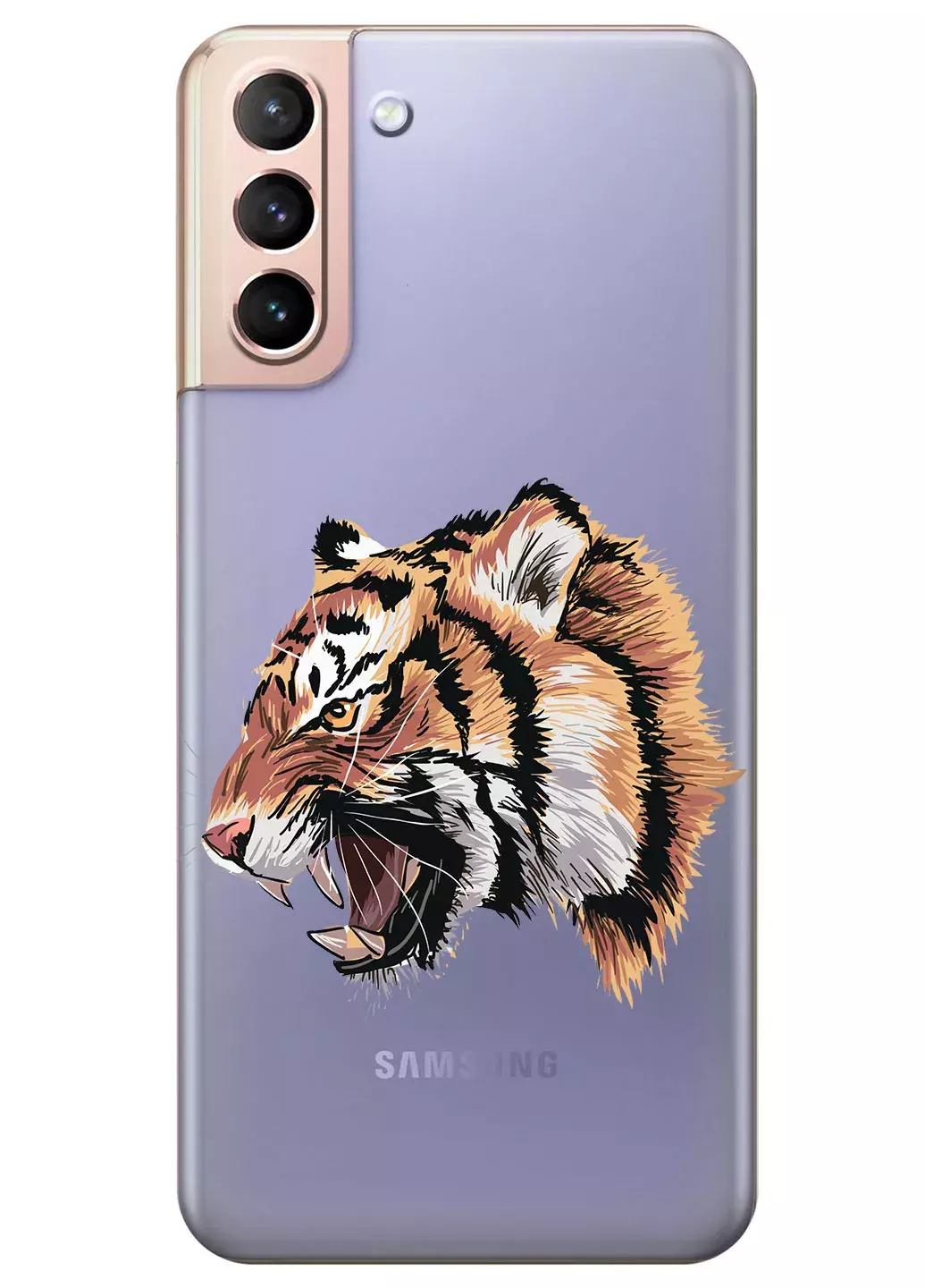 Чехол для Galaxy S21 Plus - Тигр