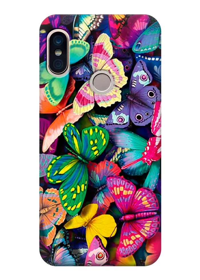 Чехол для Xiaomi Mi6x - Бабочки