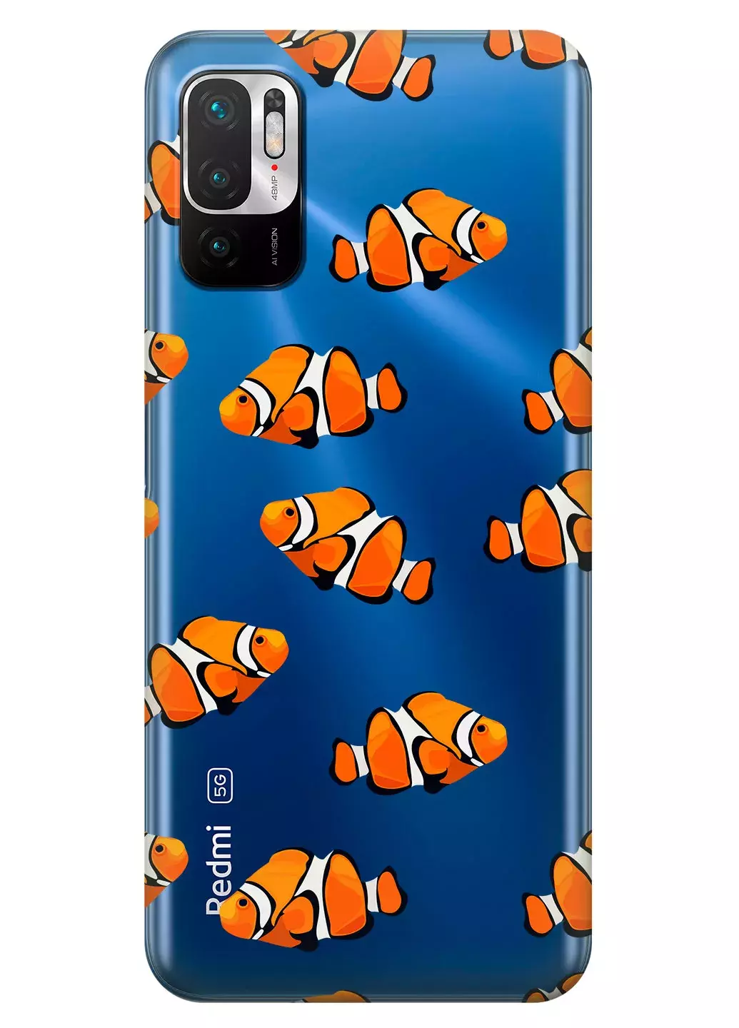 Чехол для Redmi Note 10 5G - Рыбки