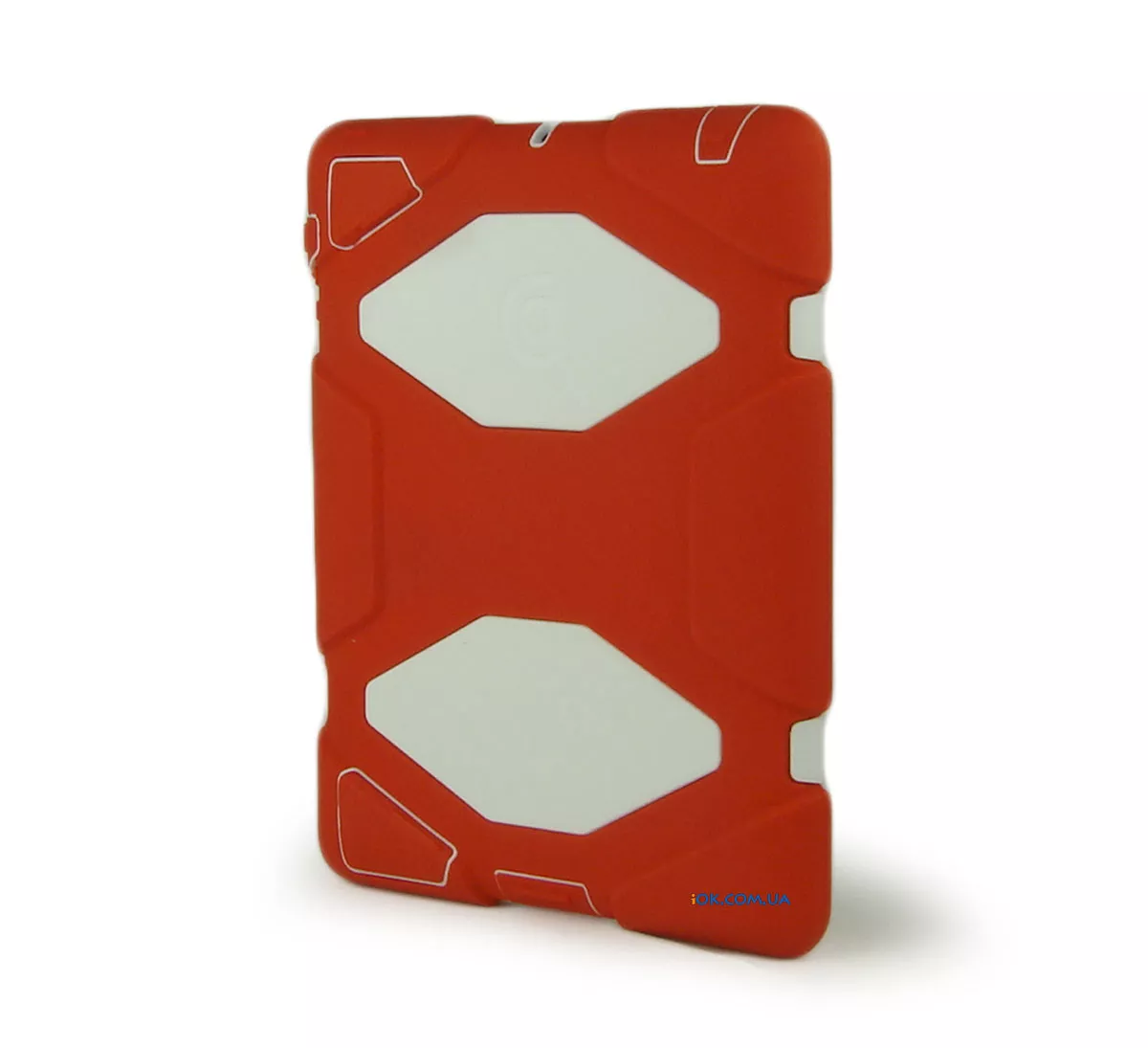 Чехол Griffin Survivor на iPad 2/3/4, красный с белым